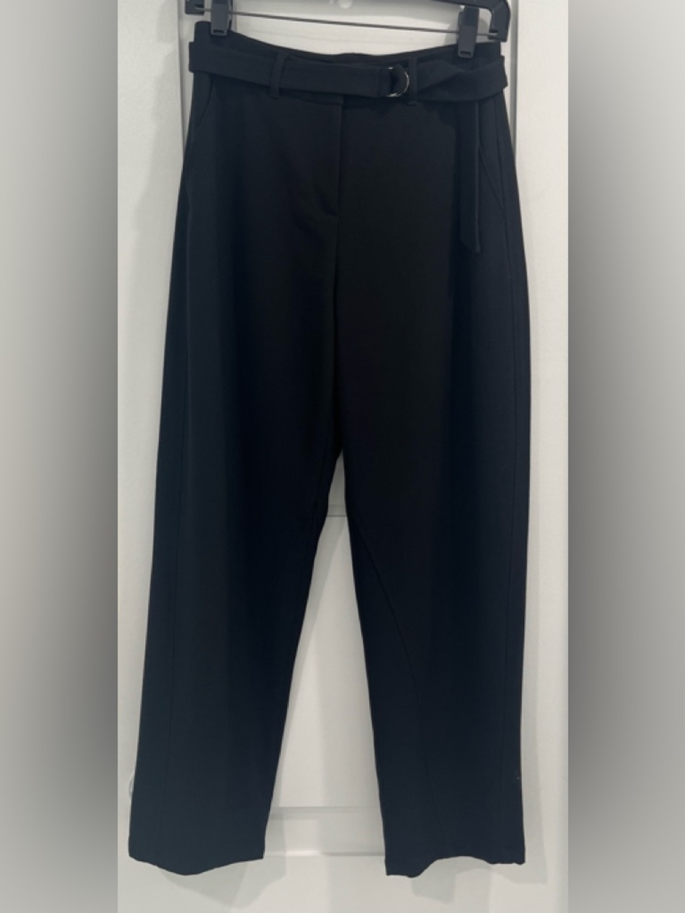 White House Black Market Extra High-Rise Barrel Pant, Size 0